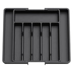 Spoons Forks Knives Kitchen Adjustable Flatware and Cutlery Holder Expandable Utensil Tray Drawer Organizer