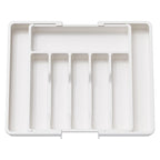 Spoons Forks Knives Kitchen Adjustable Flatware and Cutlery Holder Expandable Utensil Tray Drawer Organizer