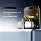 140w Smart Auto Disconnect Type-c Adapter Full Charge Power-off Overcharge Prevention Battery protection for All Devices