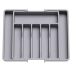 Spoons Forks Knives Kitchen Adjustable Flatware and Cutlery Holder Expandable Utensil Tray Drawer Organizer
