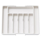 Spoons Forks Knives Kitchen Adjustable Flatware and Cutlery Holder Expandable Utensil Tray Drawer Organizer
