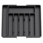 Spoons Forks Knives Kitchen Adjustable Flatware and Cutlery Holder Expandable Utensil Tray Drawer Organizer