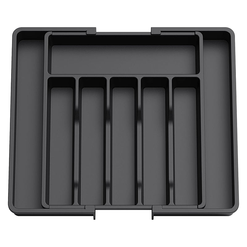 Spoons Forks Knives Kitchen Adjustable Flatware and Cutlery Holder Expandable Utensil Tray Drawer Organizer