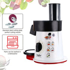 Multi-Functional Automatic Salad Maker – 5-in-1 Electric Vegetable Slicer & Cheese Grater