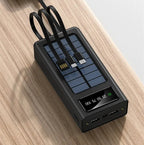 Solar Power Bank Fast Charging Portable Waterproof