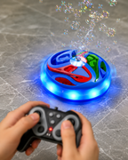 Bubble Cart Remote Control Bubble Toy with LED Lights for Kids