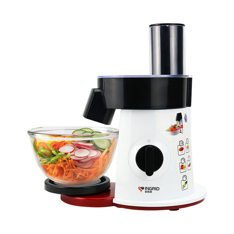 Multi-Functional Automatic Salad Maker – 5-in-1 Electric Vegetable Slicer & Cheese Grater