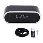 Mini Clock WiFi Camera with Infrared Night Vision Home Wireless Camera