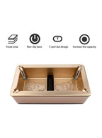 TGYW Smart ABS Automatic Shoe Cover Dispenser Machine Overshoes T Buckle Disposable PE Waterproof Indoor Rainy Floor Cleaning
